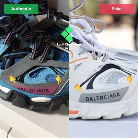 balenciaga track real vs fake.